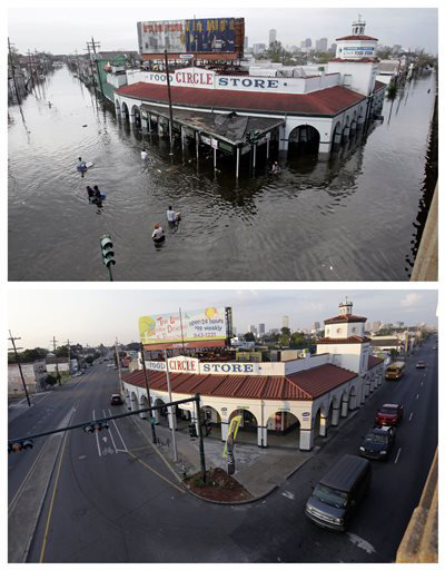 Katrina Then And Now Photo Gallery